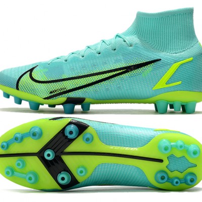 Nike Superfly 8 Elite AG Ltblue Yellow Black Football Boots
