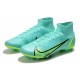 Nike Superfly 8 Elite AG Ltblue Yellow Black Football Boots