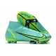 Nike Superfly 8 Elite AG Ltblue Yellow Black Football Boots