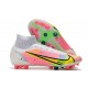 Nike Superfly 8 Elite AG Mid Pink Green Grey Football Boots