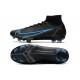 Nike Superfly 8 Elite FG Black Blue Men Football Boots