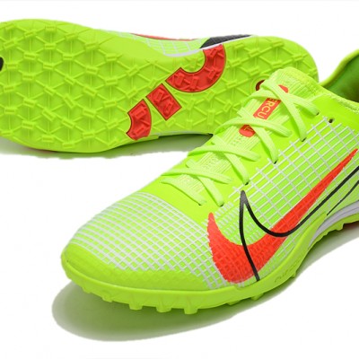 Nike Zoom Vapor 14 Pro TF Low Green Black Red Football Boots