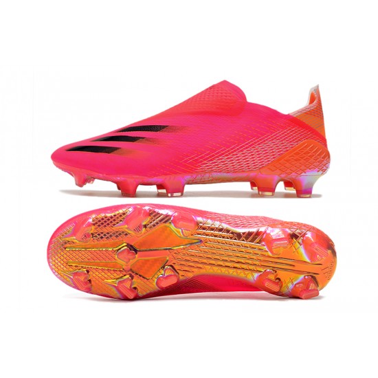 Adidas X Ghosted FG Low infrared Black Football Boots