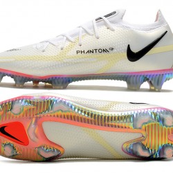 Nike Phantom GT2 Elite DF FG Low Beige White Black Football Boots