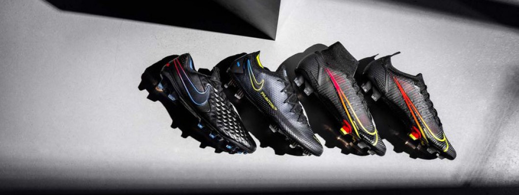 Nike releases Black x Prism color matching assassin suit Football Boots